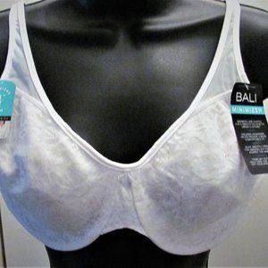 Bali Minimizer White Lace Bra NWT 34 DD